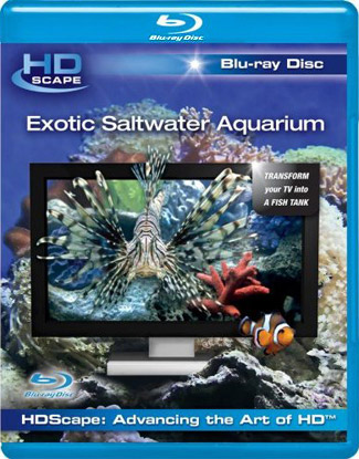 Blu-ray Exotic Saltwater Aquarium (afbeelding kan afwijken van de daadwerkelijke Blu-ray hoes)