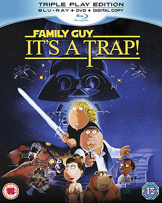 Blu-ray Family Guy Presents: It's A Trap (afbeelding kan afwijken van de daadwerkelijke Blu-ray hoes)