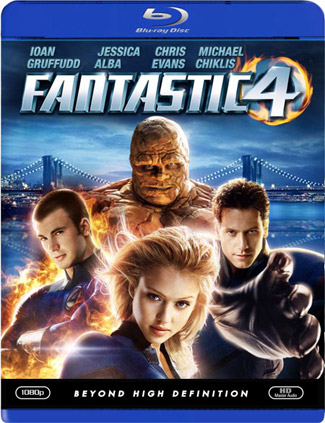 Blu-ray Fantastic 4 (afbeelding kan afwijken van de daadwerkelijke Blu-ray hoes)