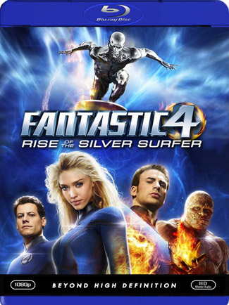 Blu-ray Fantastic 4: Rise of the Silver Surfer (afbeelding kan afwijken van de daadwerkelijke Blu-ray hoes)