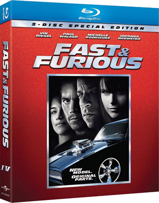 Blu-ray Fast & Furious (afbeelding kan afwijken van de daadwerkelijke Blu-ray hoes)