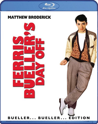 Blu-ray Ferris Bueller's Day Off (afbeelding kan afwijken van de daadwerkelijke Blu-ray hoes)