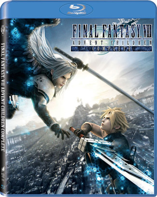 Blu-ray Final Fantasy VII: Advent Children Complete (afbeelding kan afwijken van de daadwerkelijke Blu-ray hoes)