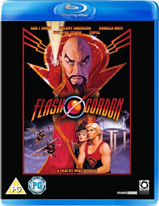 Blu-ray Flash Gordon (afbeelding kan afwijken van de daadwerkelijke Blu-ray hoes)