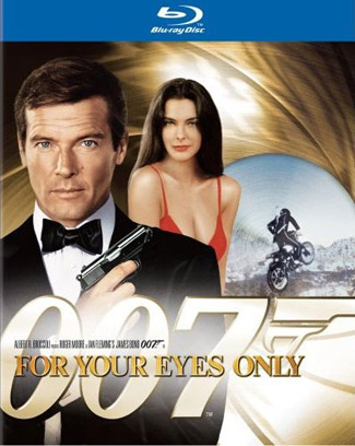 Blu-ray James Bond: For Your Eyes Only (afbeelding kan afwijken van de daadwerkelijke Blu-ray hoes)