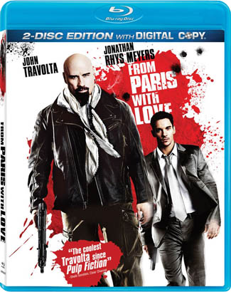 Blu-ray From Paris With Love (afbeelding kan afwijken van de daadwerkelijke Blu-ray hoes)