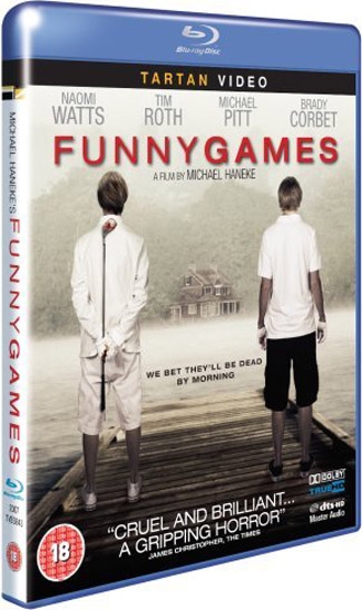 Blu-ray Funny Games (afbeelding kan afwijken van de daadwerkelijke Blu-ray hoes)