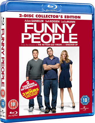Blu-ray Funny People (afbeelding kan afwijken van de daadwerkelijke Blu-ray hoes)