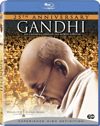 Blu-ray Gandhi (afbeelding kan afwijken van de daadwerkelijke Blu-ray hoes)