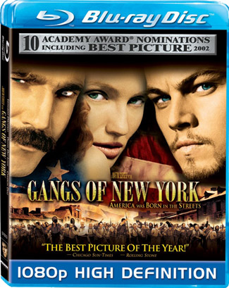 Blu-ray Gangs Of New York (afbeelding kan afwijken van de daadwerkelijke Blu-ray hoes)