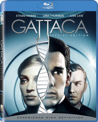Blu-ray Gattaca (afbeelding kan afwijken van de daadwerkelijke Blu-ray hoes)