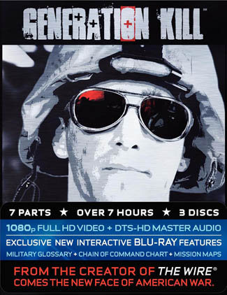 Blu-ray Generation Kill (afbeelding kan afwijken van de daadwerkelijke Blu-ray hoes)
