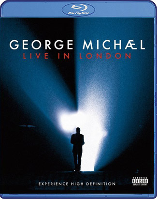 Blu-ray George Michael: Live in London (afbeelding kan afwijken van de daadwerkelijke Blu-ray hoes)