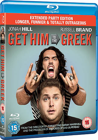 Blu-ray Get Him to the Greek (afbeelding kan afwijken van de daadwerkelijke Blu-ray hoes)