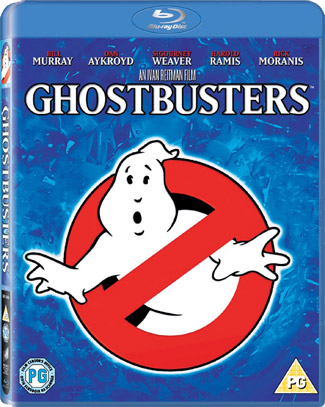 Blu-ray Ghostbusters (afbeelding kan afwijken van de daadwerkelijke Blu-ray hoes)