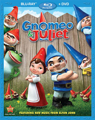Blu-ray Gnomeo & Juliet (afbeelding kan afwijken van de daadwerkelijke Blu-ray hoes)