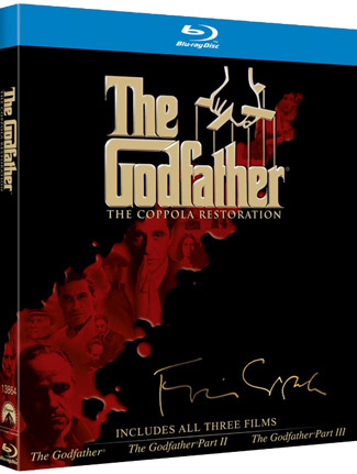 Blu-ray The Godfather Trilogy (afbeelding kan afwijken van de daadwerkelijke Blu-ray hoes)