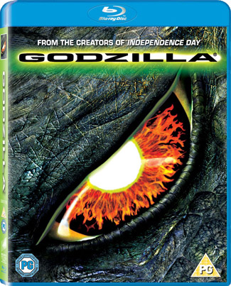 Blu-ray Godzilla (afbeelding kan afwijken van de daadwerkelijke Blu-ray hoes)