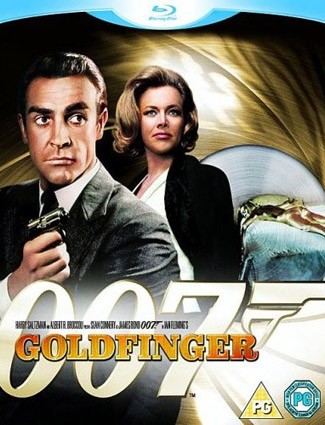 Blu-ray James Bond: Goldfinger (afbeelding kan afwijken van de daadwerkelijke Blu-ray hoes)