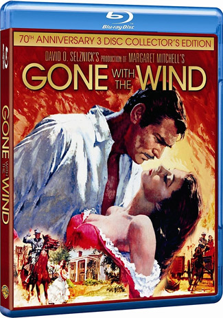 Blu-ray Gone With The Wind (afbeelding kan afwijken van de daadwerkelijke Blu-ray hoes)
