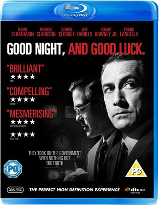 Blu-ray Good Night, and Good Luck (afbeelding kan afwijken van de daadwerkelijke Blu-ray hoes)