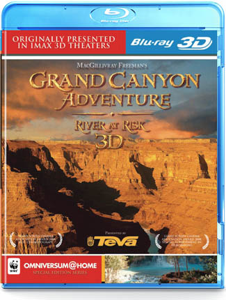 Blu-ray Grand Canyon Adventure: River At Risk 3D (afbeelding kan afwijken van de daadwerkelijke Blu-ray hoes)