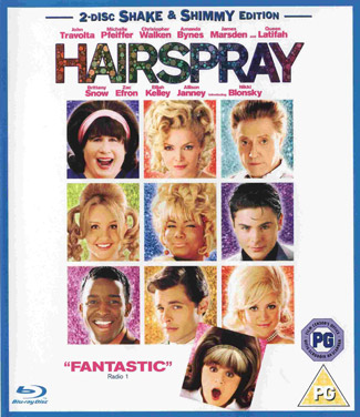 Blu-ray Hairspray (afbeelding kan afwijken van de daadwerkelijke Blu-ray hoes)