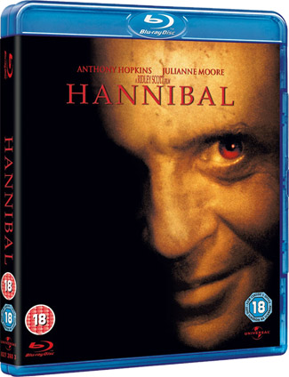 Blu-ray Hannibal (afbeelding kan afwijken van de daadwerkelijke Blu-ray hoes)
