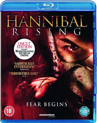 Blu-ray Hannibal Rising (afbeelding kan afwijken van de daadwerkelijke Blu-ray hoes)