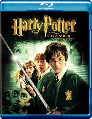 Blu-ray Harry Potter and the Chamber of Secrets (afbeelding kan afwijken van de daadwerkelijke Blu-ray hoes)