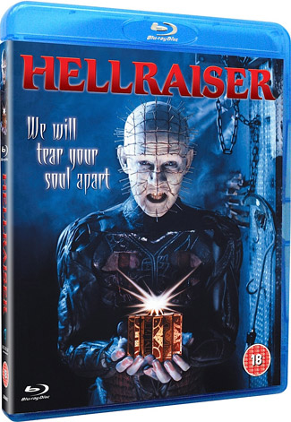 Blu-ray Hellraiser (afbeelding kan afwijken van de daadwerkelijke Blu-ray hoes)