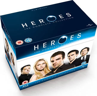 Blu-ray Heroes: The Complete Collection (afbeelding kan afwijken van de daadwerkelijke Blu-ray hoes)