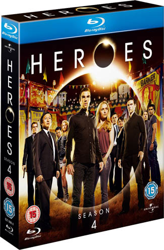 Blu-ray Heroes: Season Four (afbeelding kan afwijken van de daadwerkelijke Blu-ray hoes)