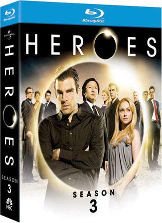 Blu-ray Heroes: Season Three (afbeelding kan afwijken van de daadwerkelijke Blu-ray hoes)
