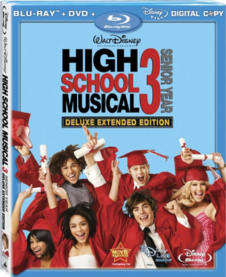 Blu-ray High School Musical 3: Senior Year (afbeelding kan afwijken van de daadwerkelijke Blu-ray hoes)