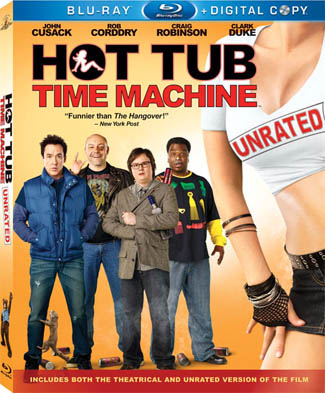 Blu-ray Hot Tub Time Machine (afbeelding kan afwijken van de daadwerkelijke Blu-ray hoes)