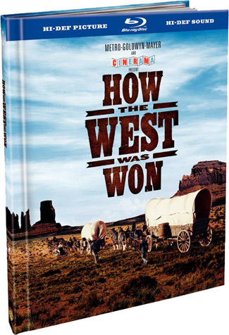Blu-ray How The West Was Won (afbeelding kan afwijken van de daadwerkelijke Blu-ray hoes)