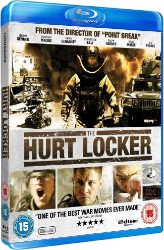 Blu-ray The Hurt Locker (afbeelding kan afwijken van de daadwerkelijke Blu-ray hoes)