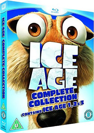 Blu-ray Ice Age Trilogy (afbeelding kan afwijken van de daadwerkelijke Blu-ray hoes)