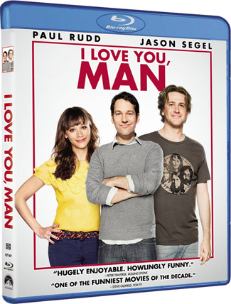 Blu-ray I Love You, Man (afbeelding kan afwijken van de daadwerkelijke Blu-ray hoes)