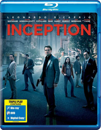 Blu-ray Inception (afbeelding kan afwijken van de daadwerkelijke Blu-ray hoes)