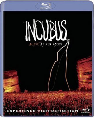 Blu-ray Incubus: Alive At Red Rocks (afbeelding kan afwijken van de daadwerkelijke Blu-ray hoes)