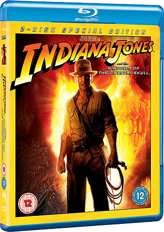 Blu-ray Indiana Jones and the Kingdom of the Crystal Skull (afbeelding kan afwijken van de daadwerkelijke Blu-ray hoes)