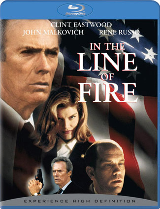 Blu-ray In the Line of Fire (afbeelding kan afwijken van de daadwerkelijke Blu-ray hoes)