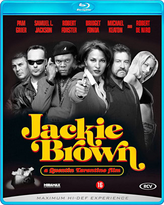 Blu-ray Jackie Brown (afbeelding kan afwijken van de daadwerkelijke Blu-ray hoes)