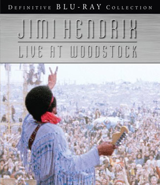 Blu-ray Jimi Hendrix: Live at Woodstock (afbeelding kan afwijken van de daadwerkelijke Blu-ray hoes)