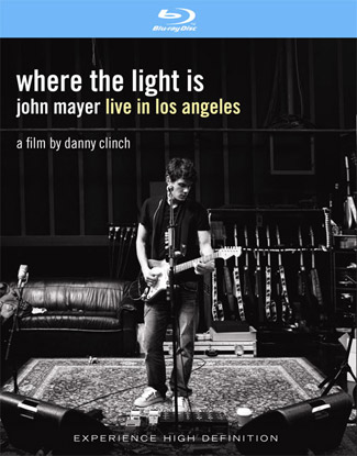 Blu-ray John Mayer: Where the Light Is (afbeelding kan afwijken van de daadwerkelijke Blu-ray hoes)