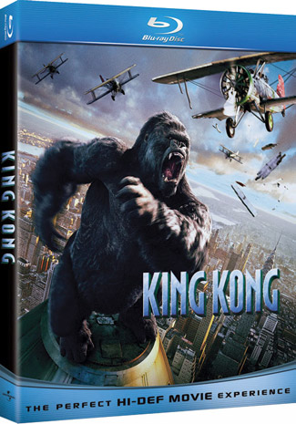 Blu-ray King Kong (afbeelding kan afwijken van de daadwerkelijke Blu-ray hoes)