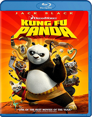 Blu-ray Kung Fu Panda (afbeelding kan afwijken van de daadwerkelijke Blu-ray hoes)
