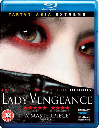 Blu-ray Lady Vengeance (afbeelding kan afwijken van de daadwerkelijke Blu-ray hoes)